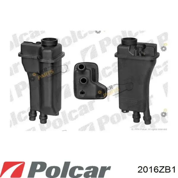 Бачок системы охлаждения 2016ZB1 Polcar