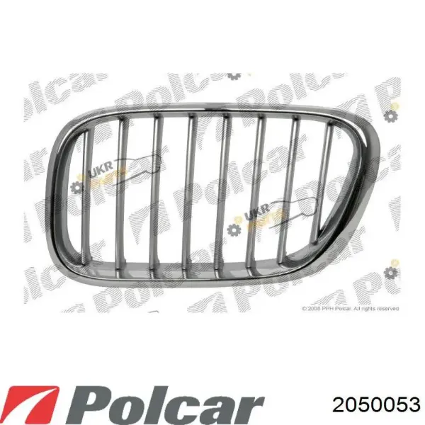 Решетка радиатора левая 2050053 Polcar