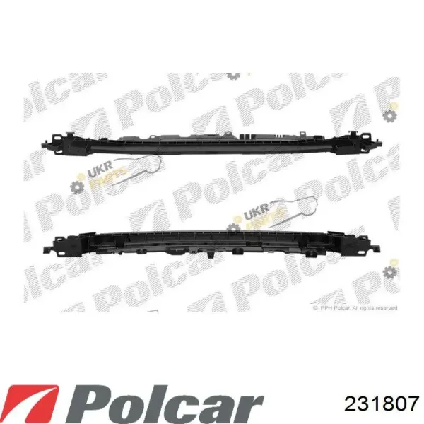 Передний бампер 231807 Polcar