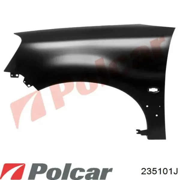 Крыло переднее левое 235101J Polcar