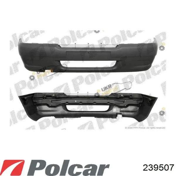 Передний бампер 239507 Polcar