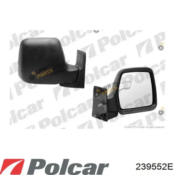 Правое зеркало 239552E Polcar