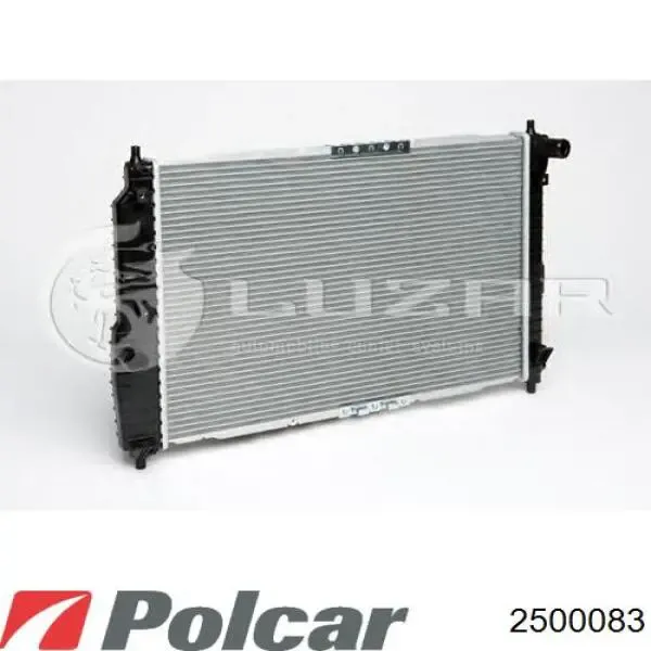Радиатор 2500083 Polcar