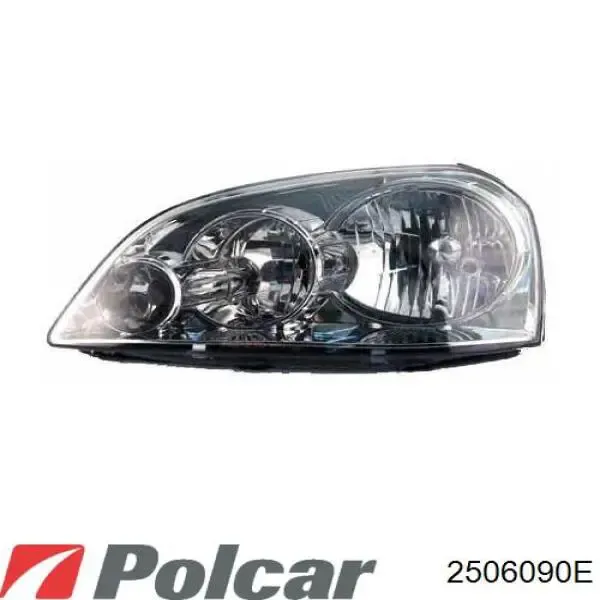 Левая фара 2506090E Polcar