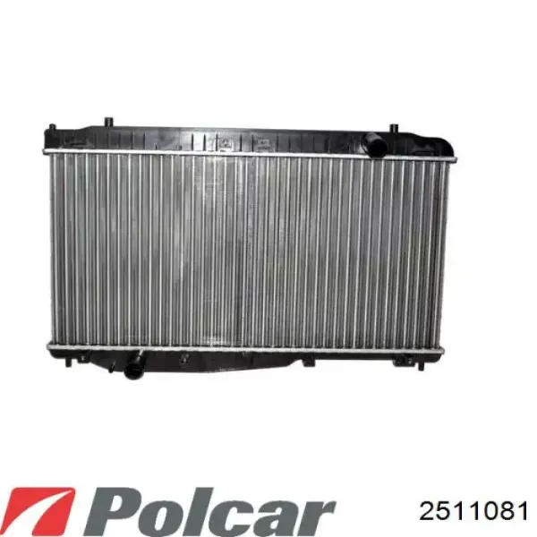 Радиатор 2511081 Polcar