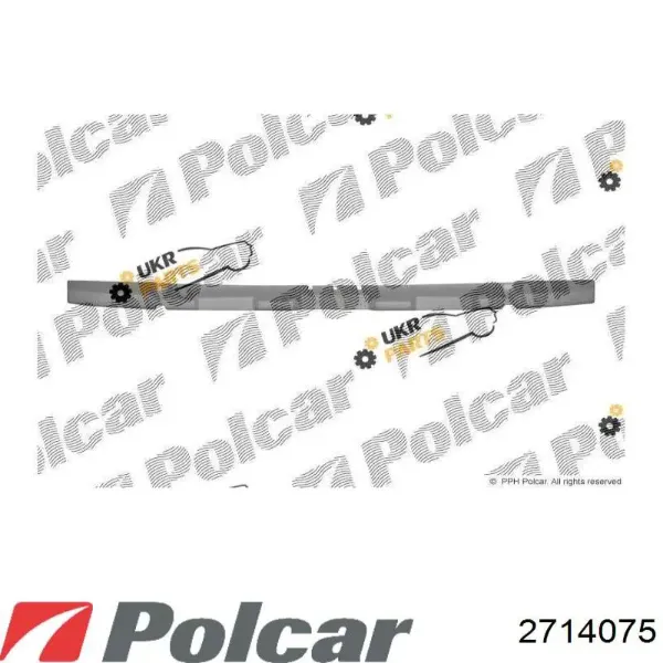Абсорбер переднего бампера 2714075 Polcar