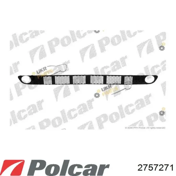 Решетка бампера 2757271 Polcar