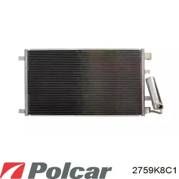 Радиатор кондиционера 2759K8C1 Polcar