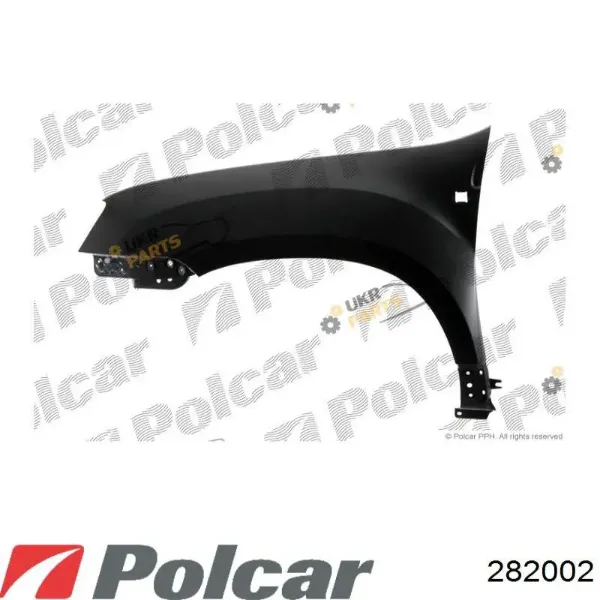 Крыло переднее правое 282002 Polcar