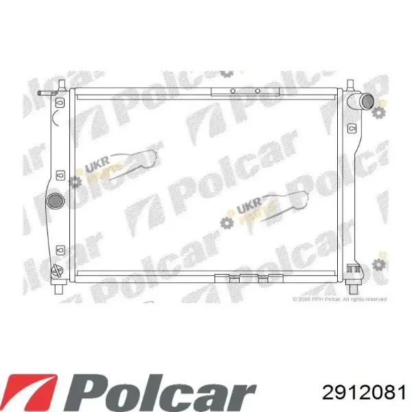 Радиатор 2912081 Polcar