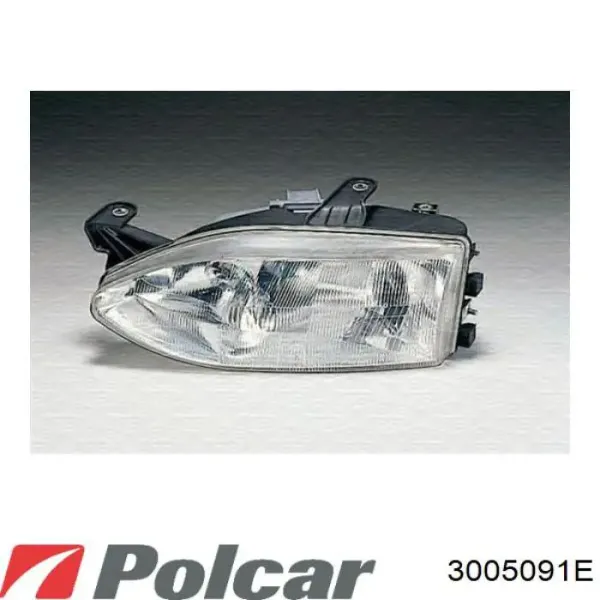 Левая фара 3005091E Polcar
