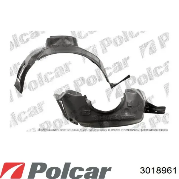 Задний бампер 3018961 Polcar