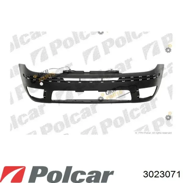 Передний бампер 3023071 Polcar