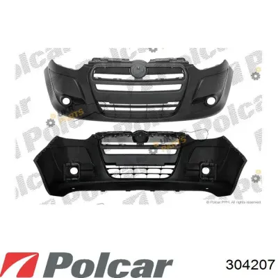 Бампер передний POLCAR 304207