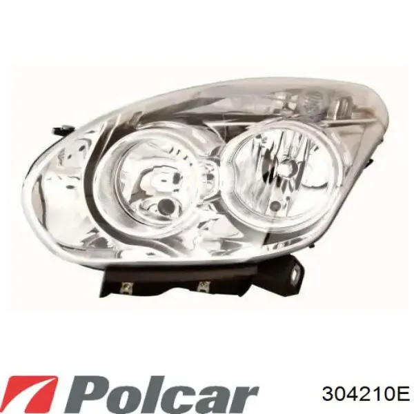 Правая фара 304210E Polcar