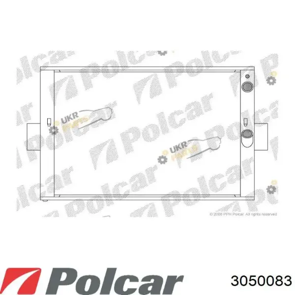 Радиатор 3050083 Polcar