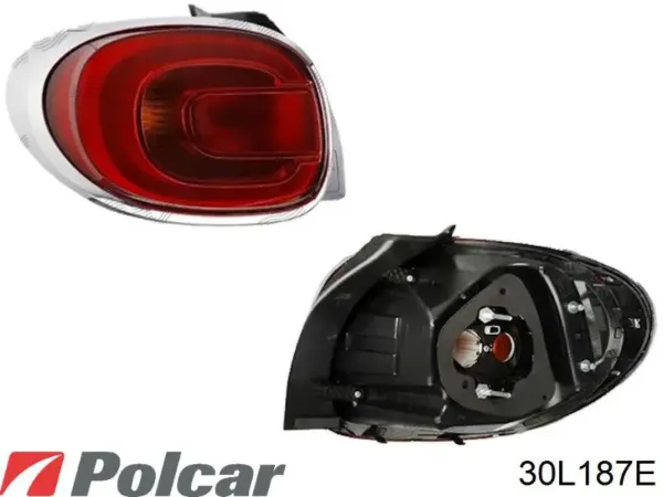 Фонарь задний левый 30L187E Polcar