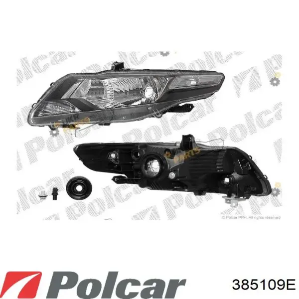 Левая фара 33150TM0Y01 Honda