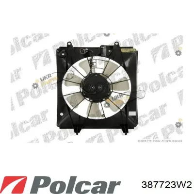 Вентилятор (крыльчатка) радиатора кондиционера POLCAR 387723W2