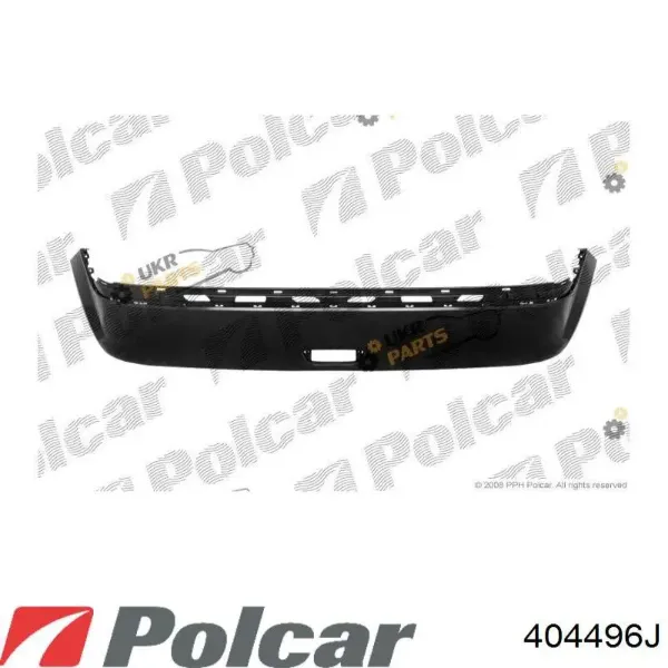 Задний бампер 404496J Polcar