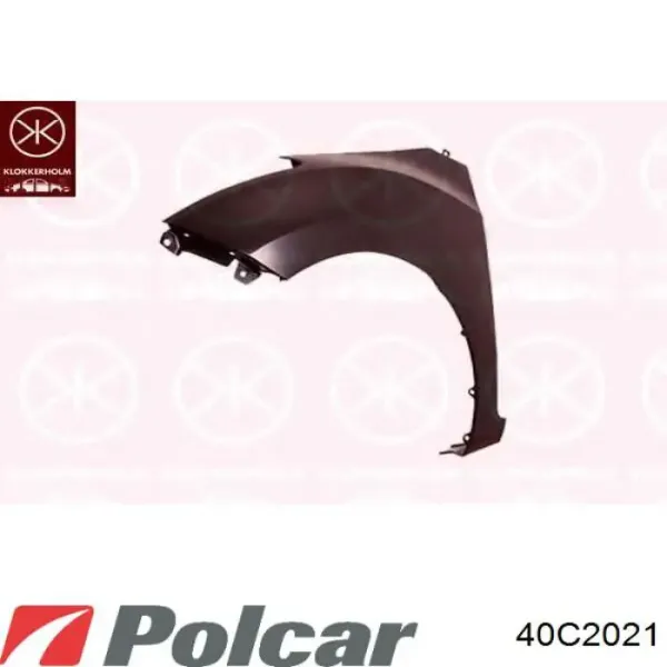 Крыло переднее правое 40C2021 Polcar