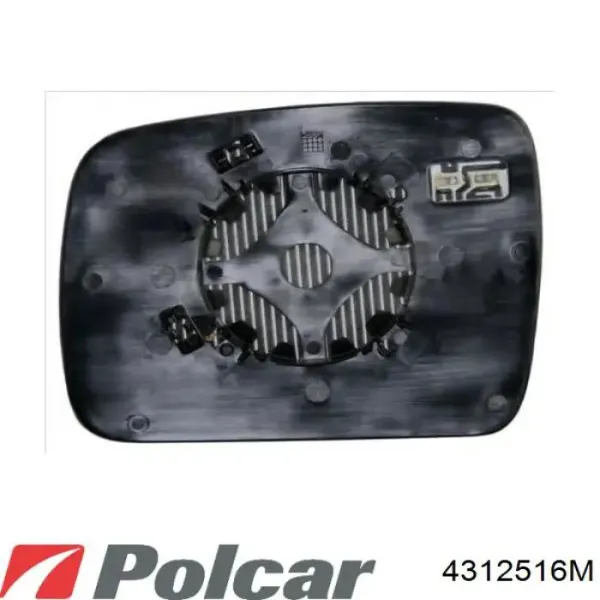 Левое боковое зеркало 4312516M Polcar