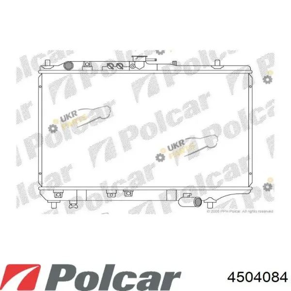 Радиатор 4504084 Polcar