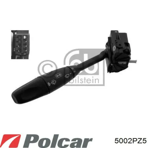 Левый подрулевой переключатель 5002PZ5 Polcar
