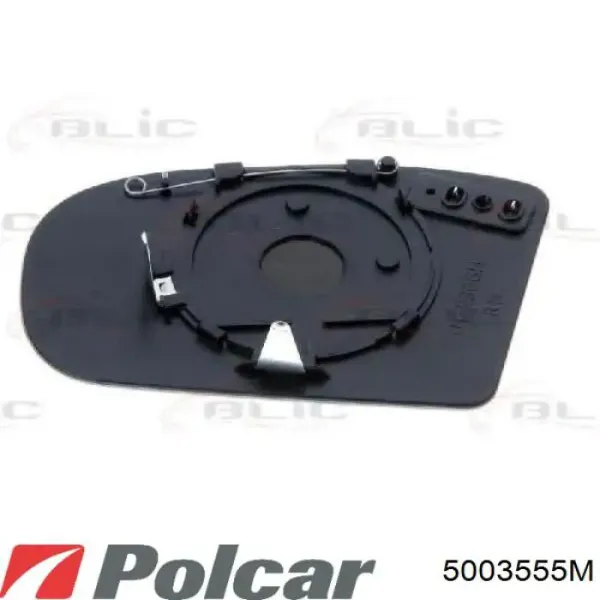 Стекло правого зеркала заднего вида 5003555M Polcar