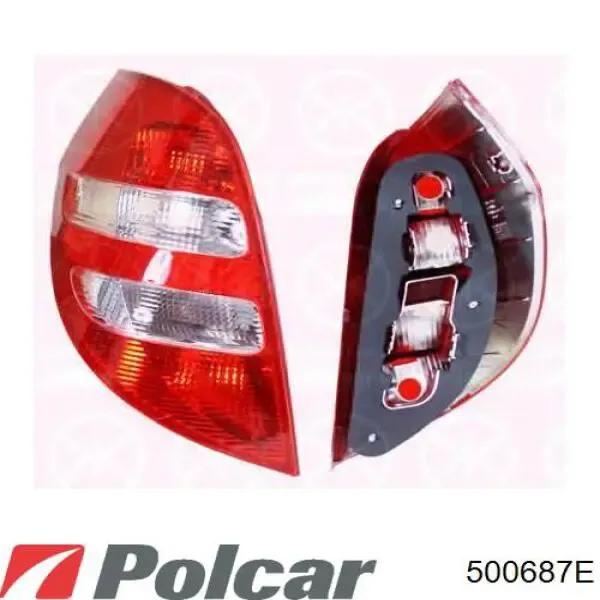 Фонарь задний левый 500687E Polcar