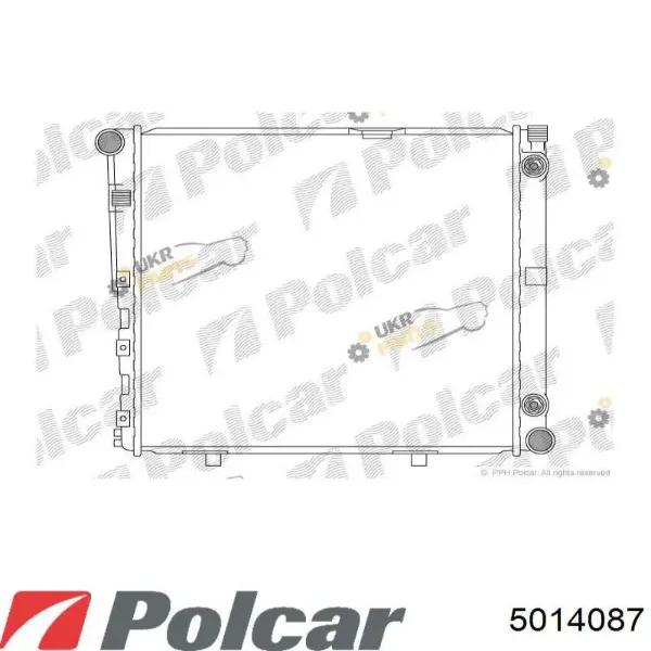 Радиатор 5014087 Polcar