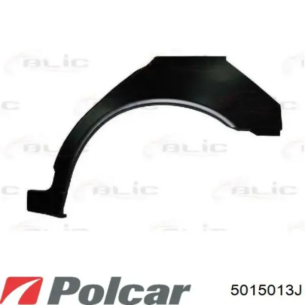 Крыло переднее левое 5015013 Polcar