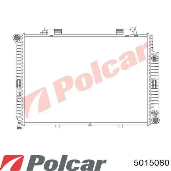 Радиатор 5015080 Polcar