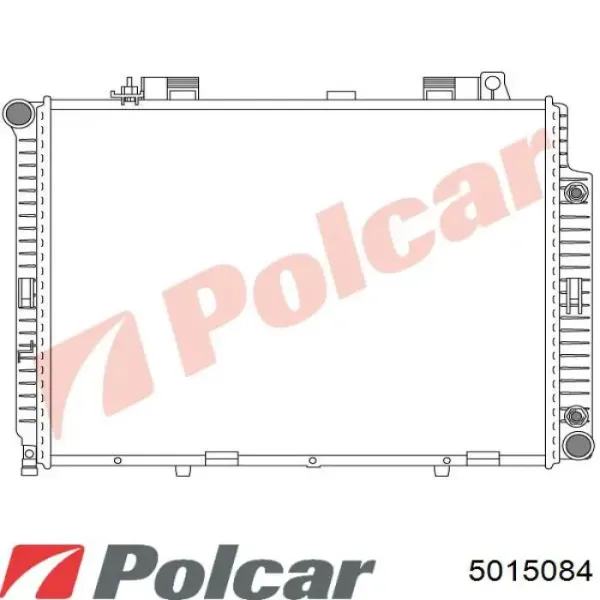 5015084 Polcar Радиатор основной