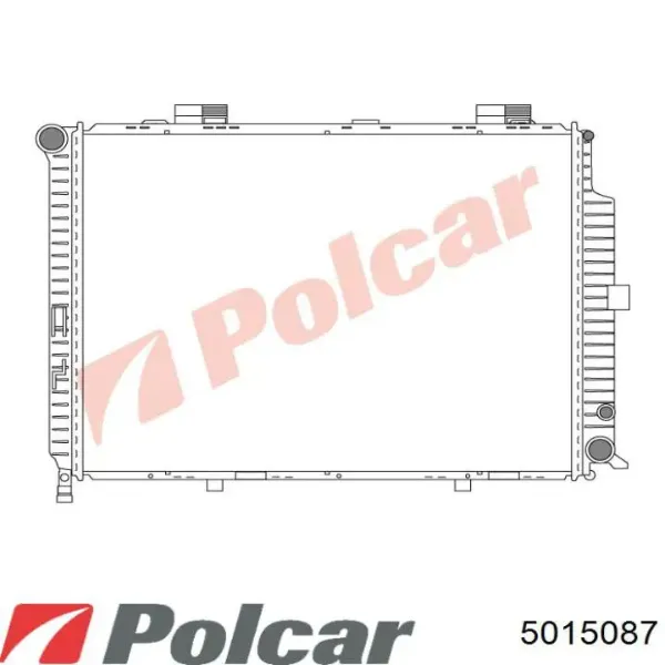 Радиатор охлаждения Polcar 5015087