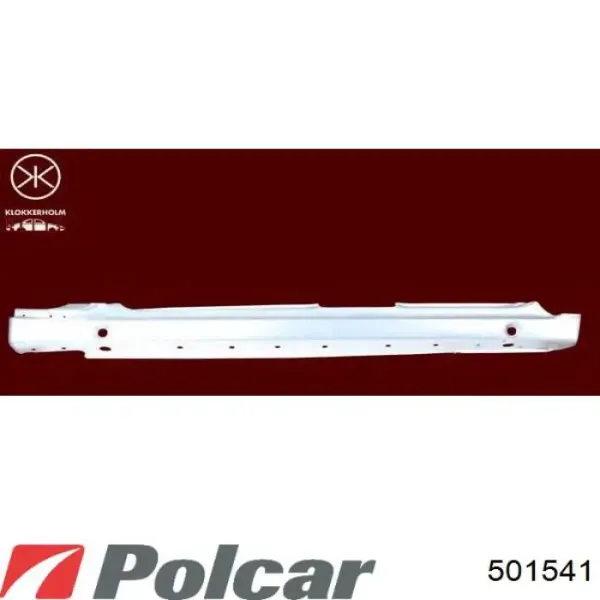 Порог внешний левый 501541 Polcar