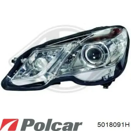 Левая фара 5018091H Polcar