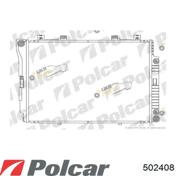 Радиатор 502408 Polcar