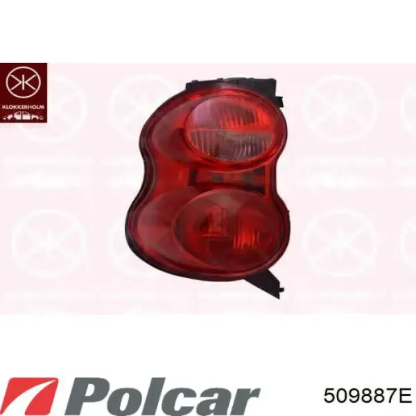 Фонарь задний левый 509887E Polcar