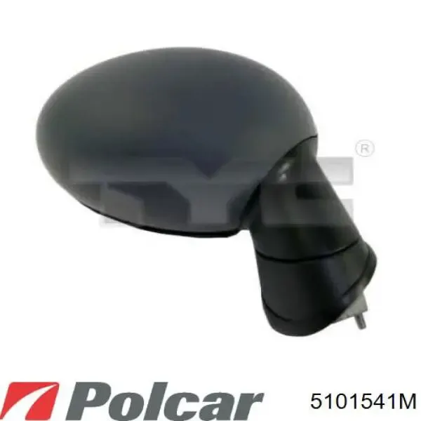 Стекло левого зеркала заднего вида 2501G01 Depo/Loro/Abakus
