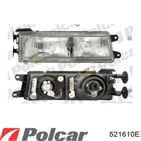 Правая фара 521610E Polcar