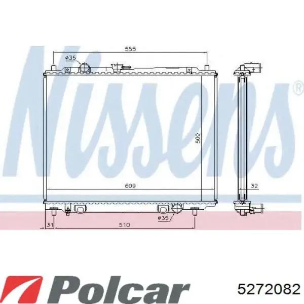 Радиатор 5272082 Polcar