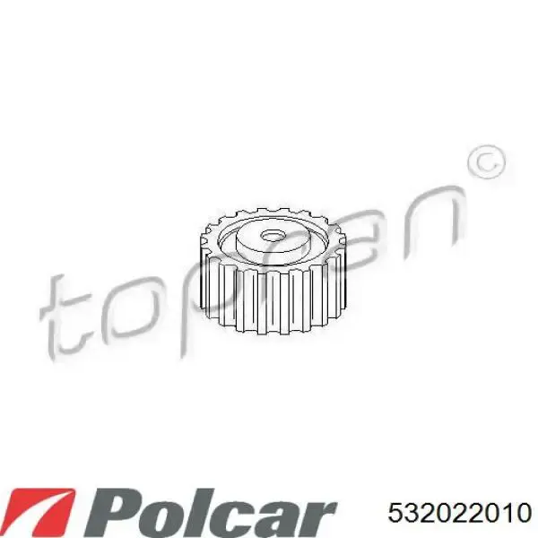 Паразитный ролик ГРМ 532022010 Polcar
