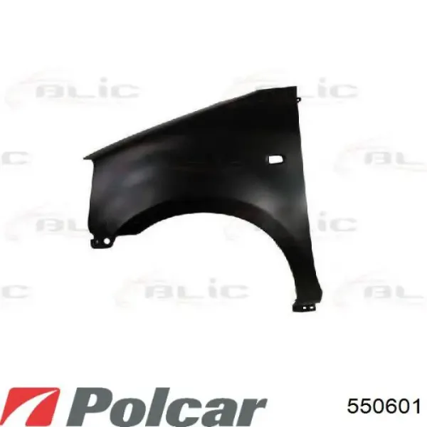 Крыло переднее правое 550601 Polcar