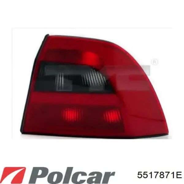 Фонарь задний левый 5517871E Polcar