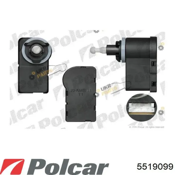 Рычаг передней подвески левый 5519099 Polcar