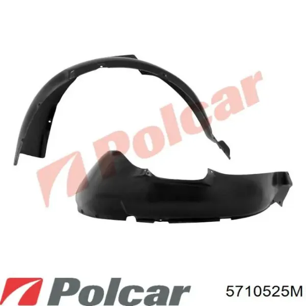 Накладка (крышка) зеркала заднего вида правая 5710525M Polcar