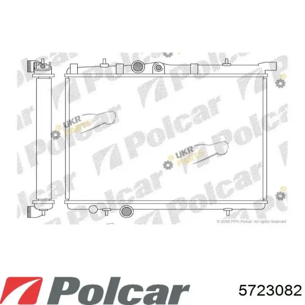 Радиатор 5723082 Polcar