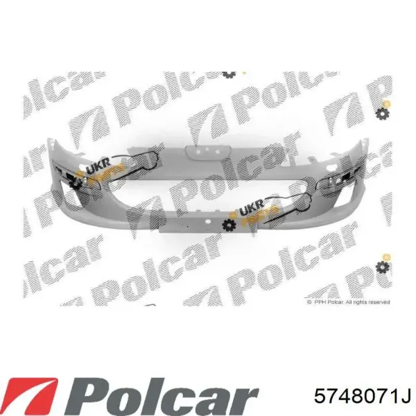 Передний бампер 5748071J Polcar