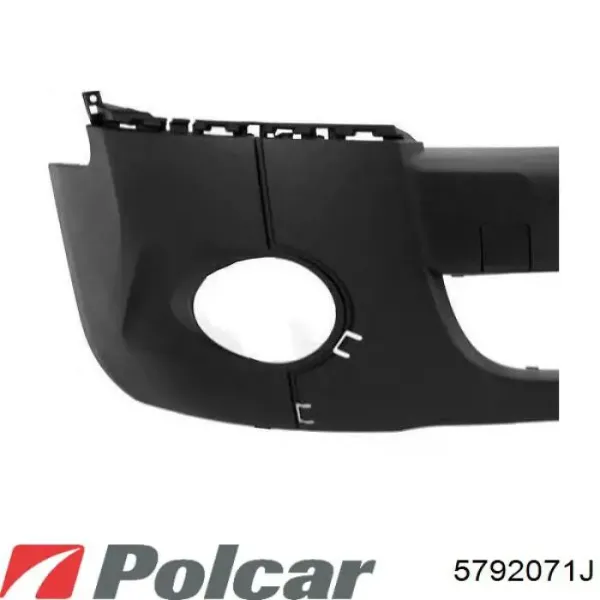 Передний бампер 5792071J Polcar